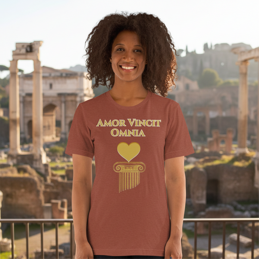 Amor Vincit Omnia - Ancient Advice - Unisex t-shirt