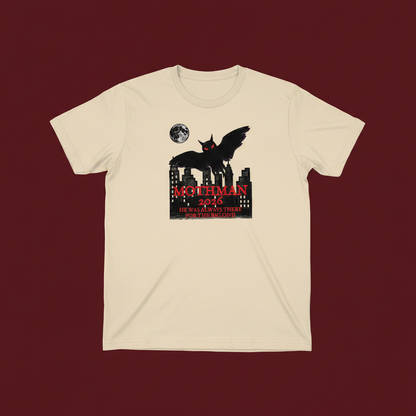 Mothman 2026 — He Was Always There For the Big Ones — Unisex Graphic Tee