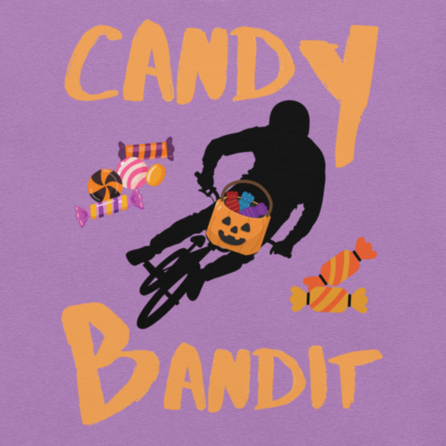 Candy Bandit Halloween Graphic Tee