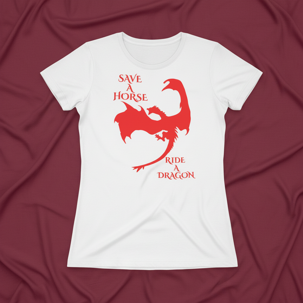 Save a Horse Ride a Dragon — Unisex Graphic Tee