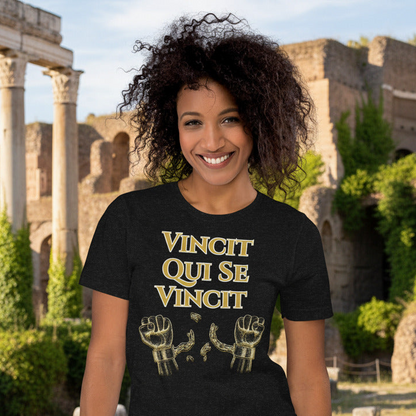 They Win Who Master Themselves - Vincit Qui Se Vincit - Unisex Graphic Tee